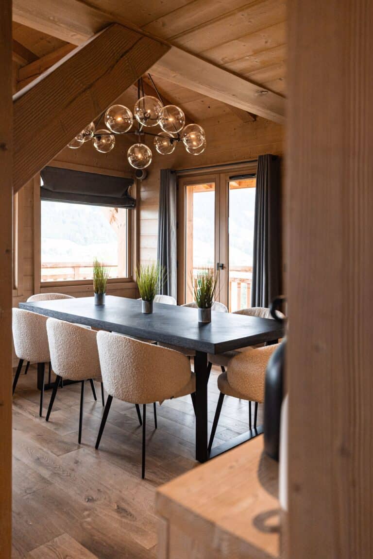 Chalet Dining Room with Views