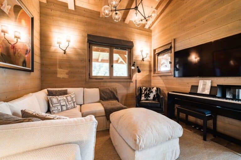 Megeve Ski Chalet Bedroom