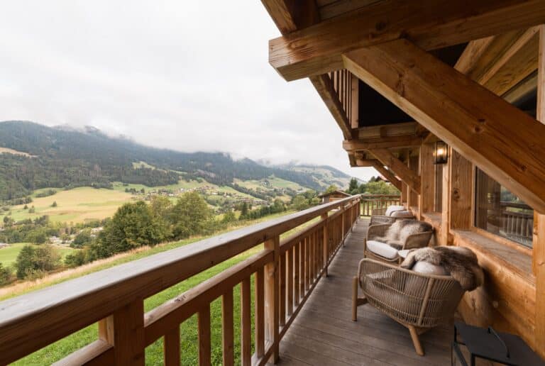 Megeve Ski Chalet Views