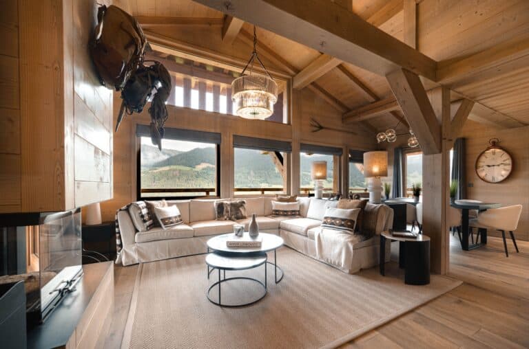 Alpine Chalet Living Area